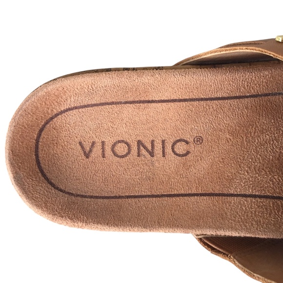 Vionic Leather Sandals - Picture 13 of 16